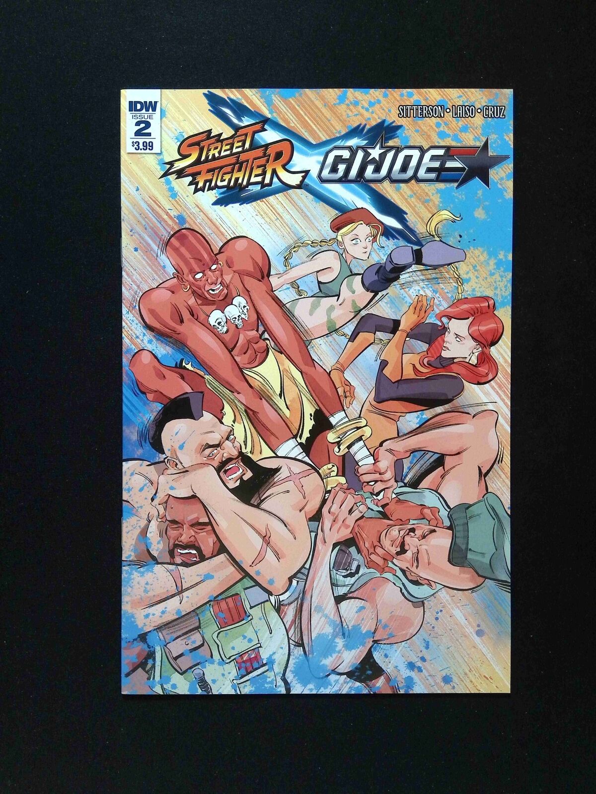 Street Fighter X GI Joe #2  IDW Comics 2016 NM-