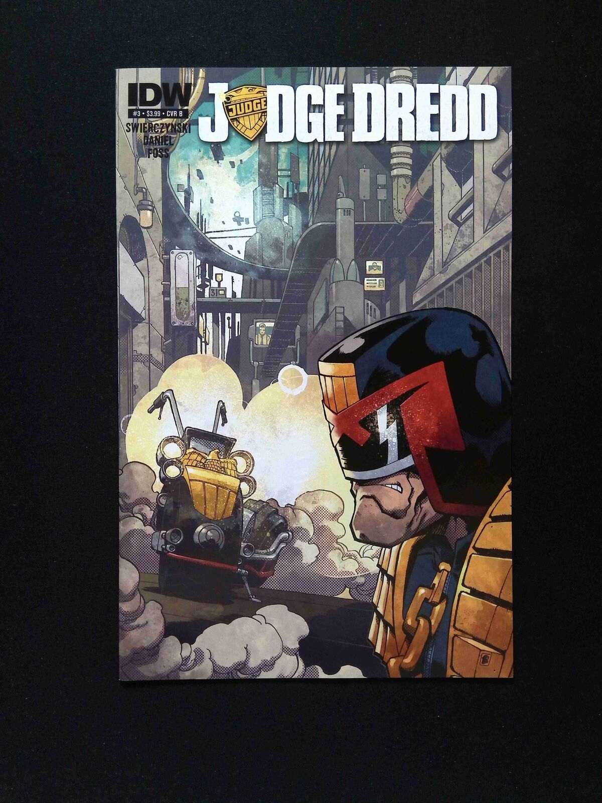 Judge Dredd #3B  IDW Comics 2013 NM  Daniel Variant