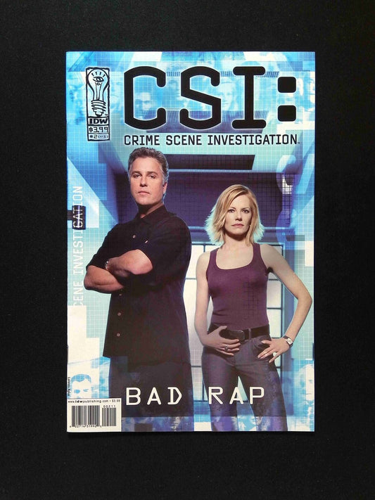 CSI Bad Rap #2  IDW Comics 2003 VF