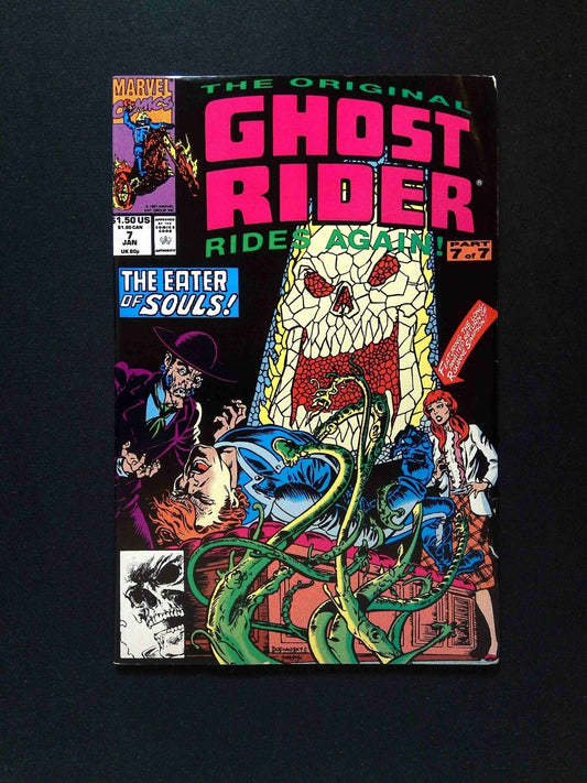 Original Ghost Rider Rides Again #7  MARVEL Comics 1992 VF+