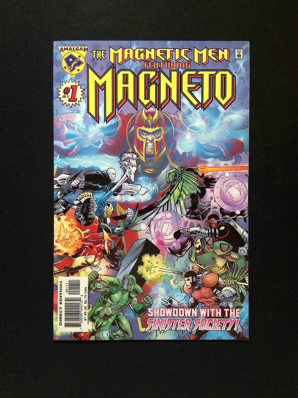 Magnetic Men Featuring Magneto #1  ARVEL-DC Comics 1997 VF/NM