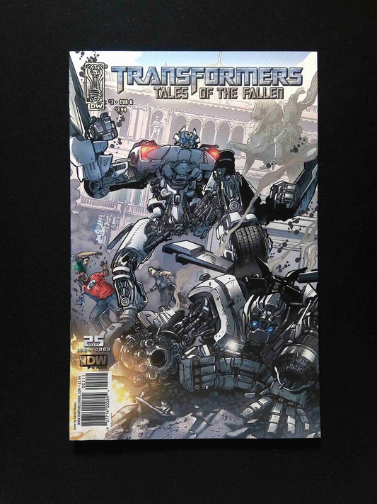 Transformers Tales of Fallen #2B  IDW Comics 2009 FN