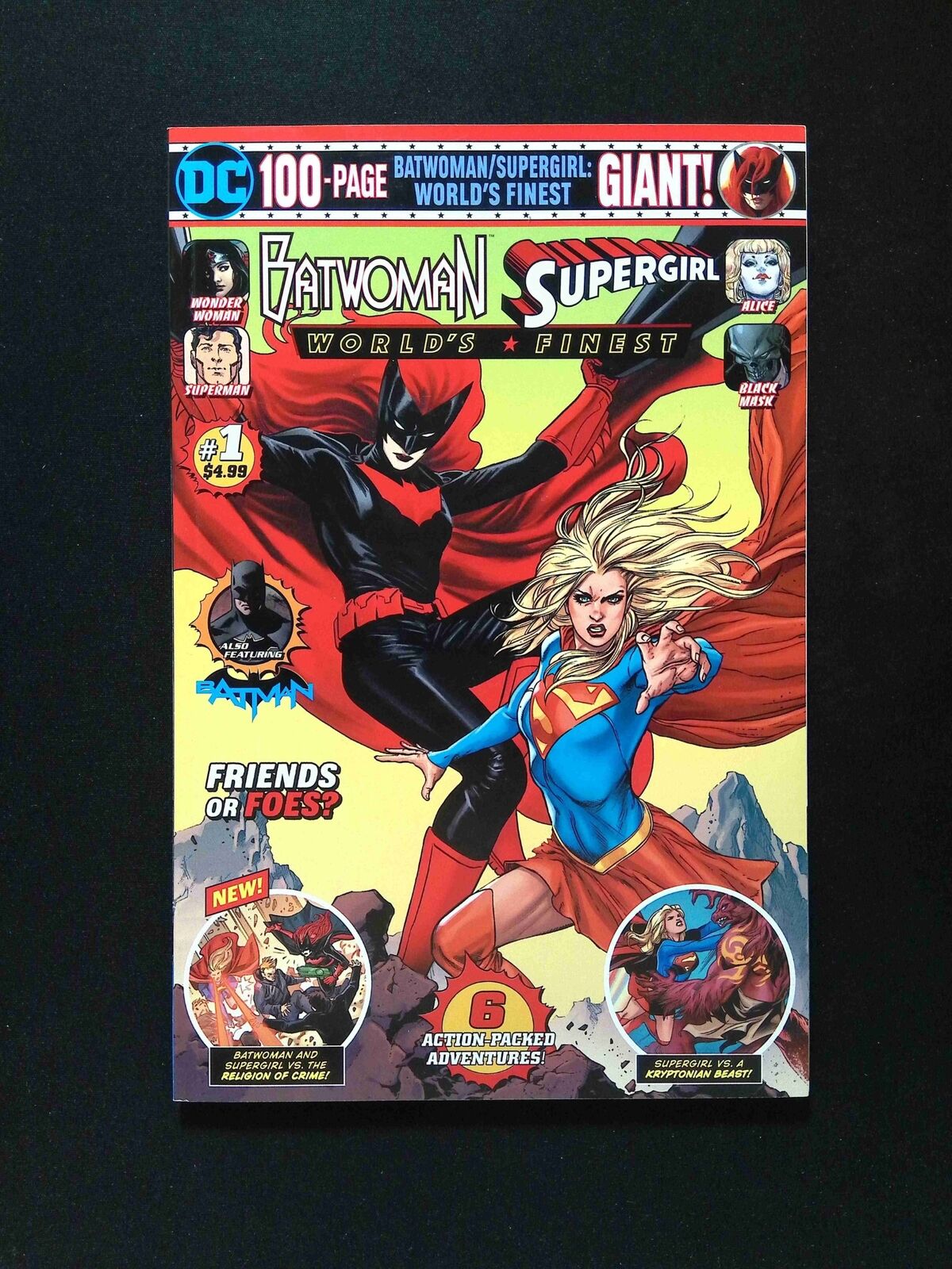 Batwoman Supergirl World Finest Giant  #1WALMART  DC 2020 NM- Variant Cover