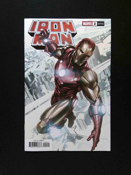 Iron Man #2B (6TH SERIES) MARVEL Comics 2020 NM-  Skan Variant