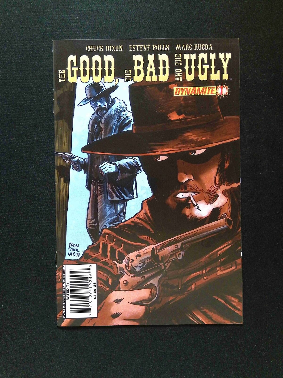 Good The Bad The Ugly #1C  DYNAMITE Comics 2009 VF+  Francavilla Variant