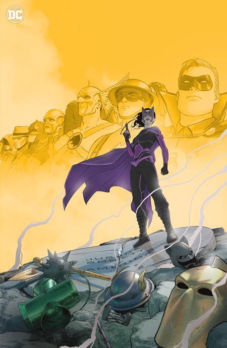 JUSTICE SOCIETY OF AMERICA GOLD EDITION B JANIN FOIL VARIANT 10.3.23 PRESALE NM