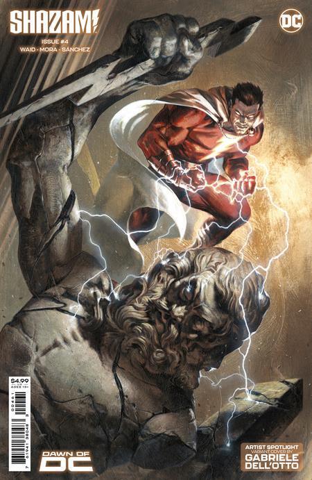 SHAZAM #4D DELL OTTO ARTIST SPOTLIGHT CARD STOCK VARIANT 10.3.23 PRESALE NM