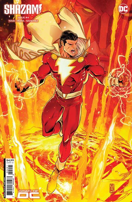 SHAZAM #4B JOHN TIMMS CARD STOCK VARIANT 10.3.23 PRESALE NM