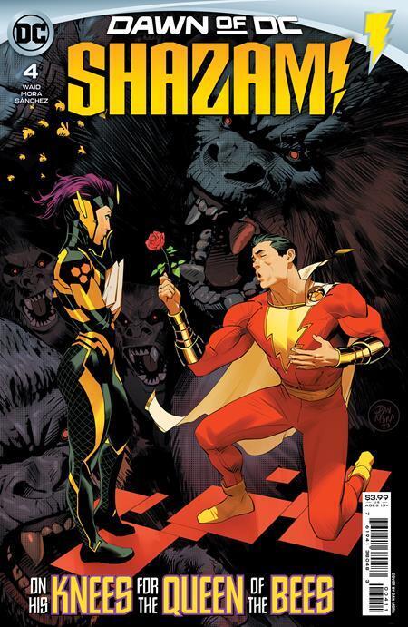 SHAZAM #4A DAN MORA 10.3.23 PRESALE NM