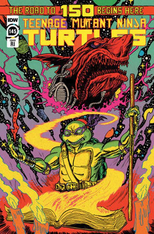 TMNT #145 Variant RI (10) (Ziritt) [1:10] IDW PRESALE 11.8.23 NM