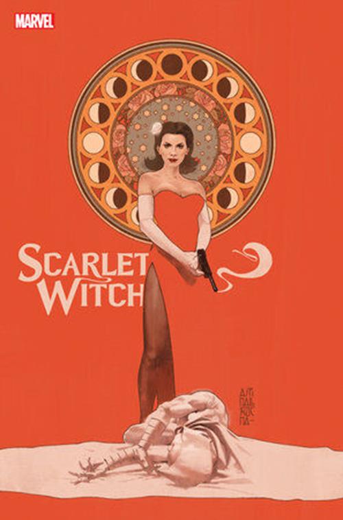 SCARLET WITCH 10 MARC ASPINALL KNIGHT'S END VARIANT Marvel PRESALE 11.1.23 NM