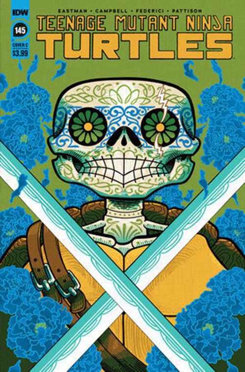 TMNT #145 Variant C (Dia de los Muertos) IDW PRESALE 11.8.23 NM