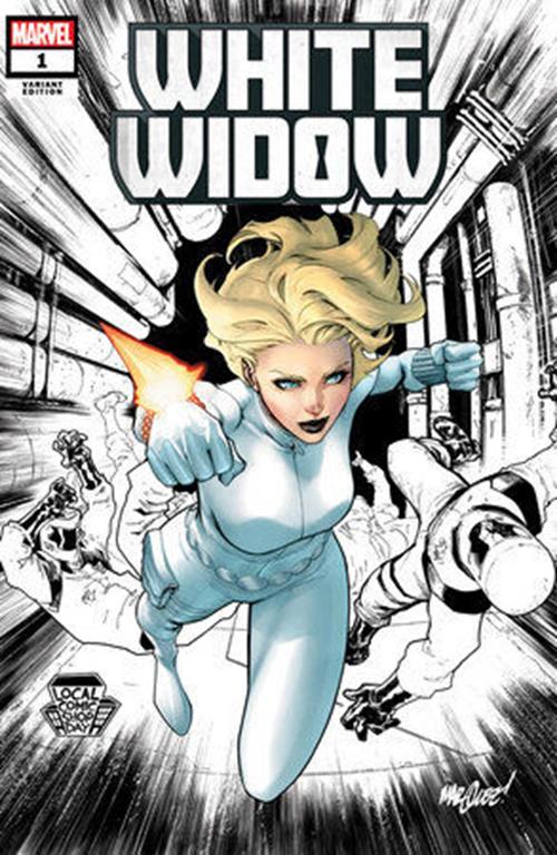 WHITE WIDOW 1 DAVID MARQUEZ LCSD VARIANT Marvel PRESALE 11.1.23 NM