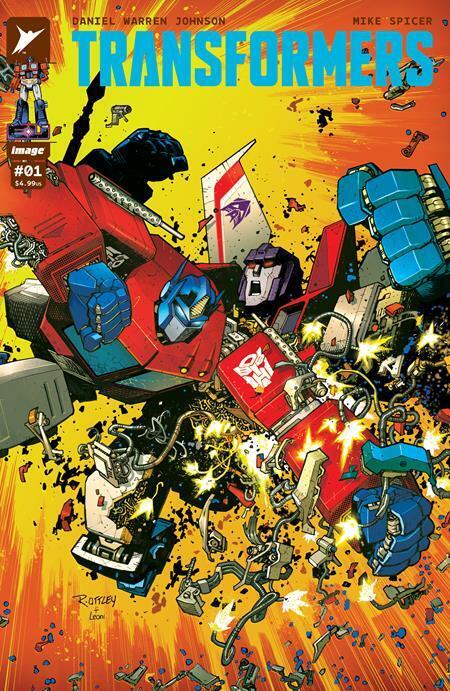 TRANSFORMERS #1D IMAGE RYAN OTTLEY VARIANT PRESALE 10.3.23 NM