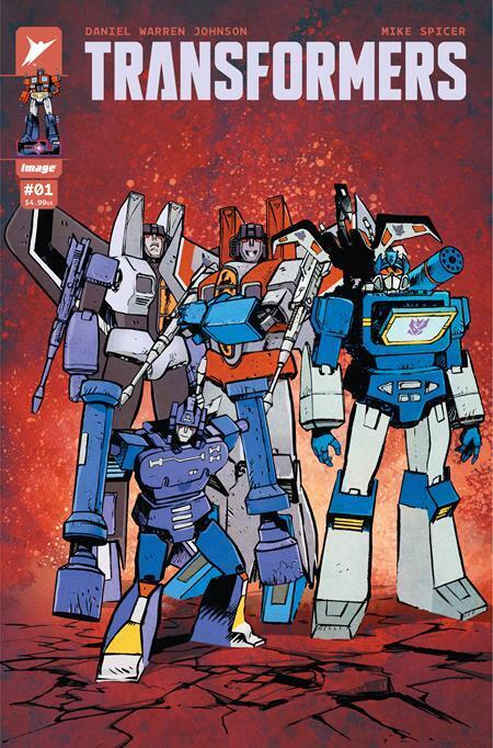 TRANSFORMERS #1C IMAGE WARREN JOHNSON & MIKE SPICER VARIANT PRESALE 10.3.23 NM