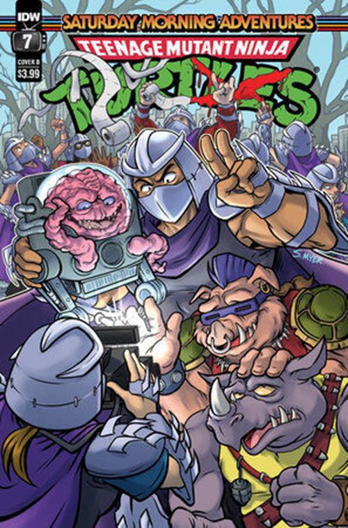 TMNT: Saturday Morning Adventures #7 Variant B (Myer) MARVEL 11.29.23 PRESALE NM