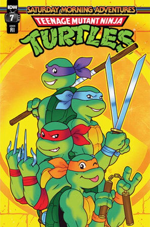 TMNT: Saturday Morning Adventures #7 Variant Ganucheau 1:10 11.29.23 PRESALE NM