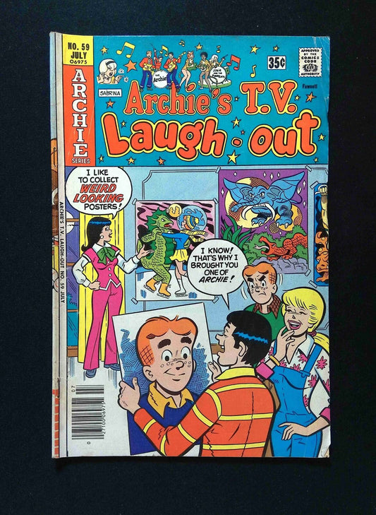 Archie's TV Laugh Out #59  ARCHIE Comics 1978 VG+ NEWSSTAND