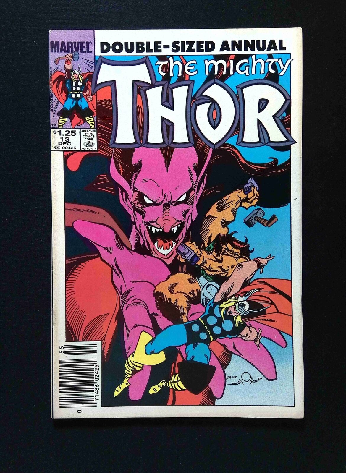 Thor Annual #13  MARVEL Comics 1985 FN NEWSSTAND