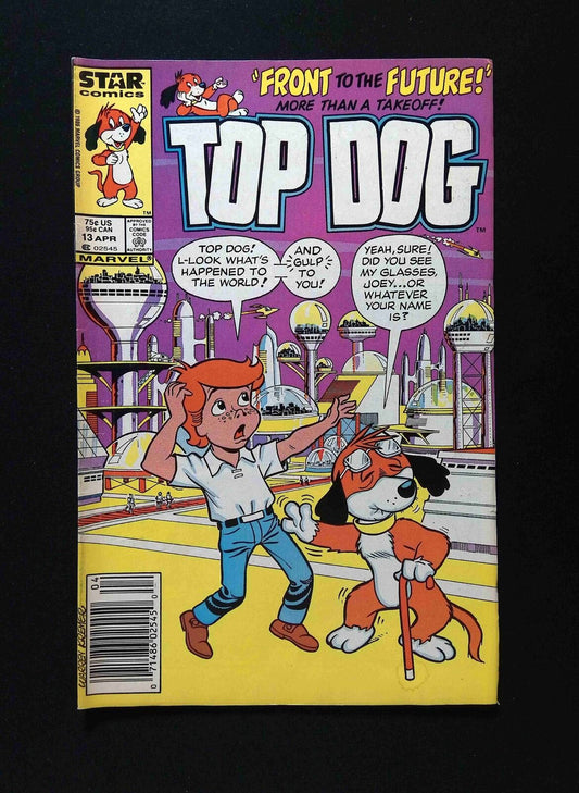 Top Dog  #13  MARVEL Comics 1987 FN NEWSSTAND