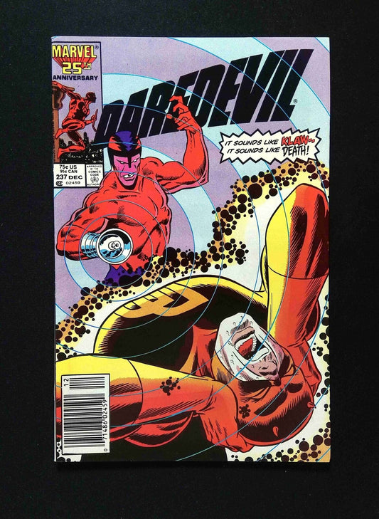 Daredevil #237  MARVEL Comics 1986 VF NEWSSTAND