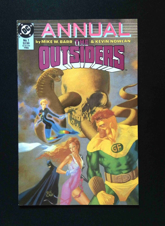 Outsiders Annual #1  DC Comics 1986 VF+
