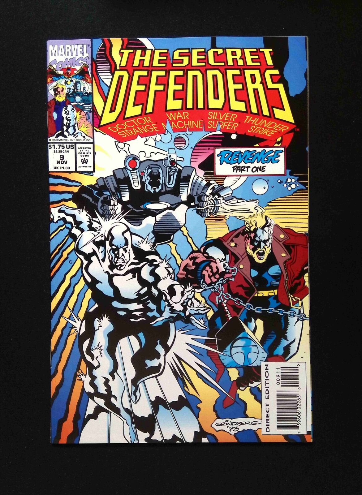 Secret Defenders #9  Marvel Comics 1993 NM-