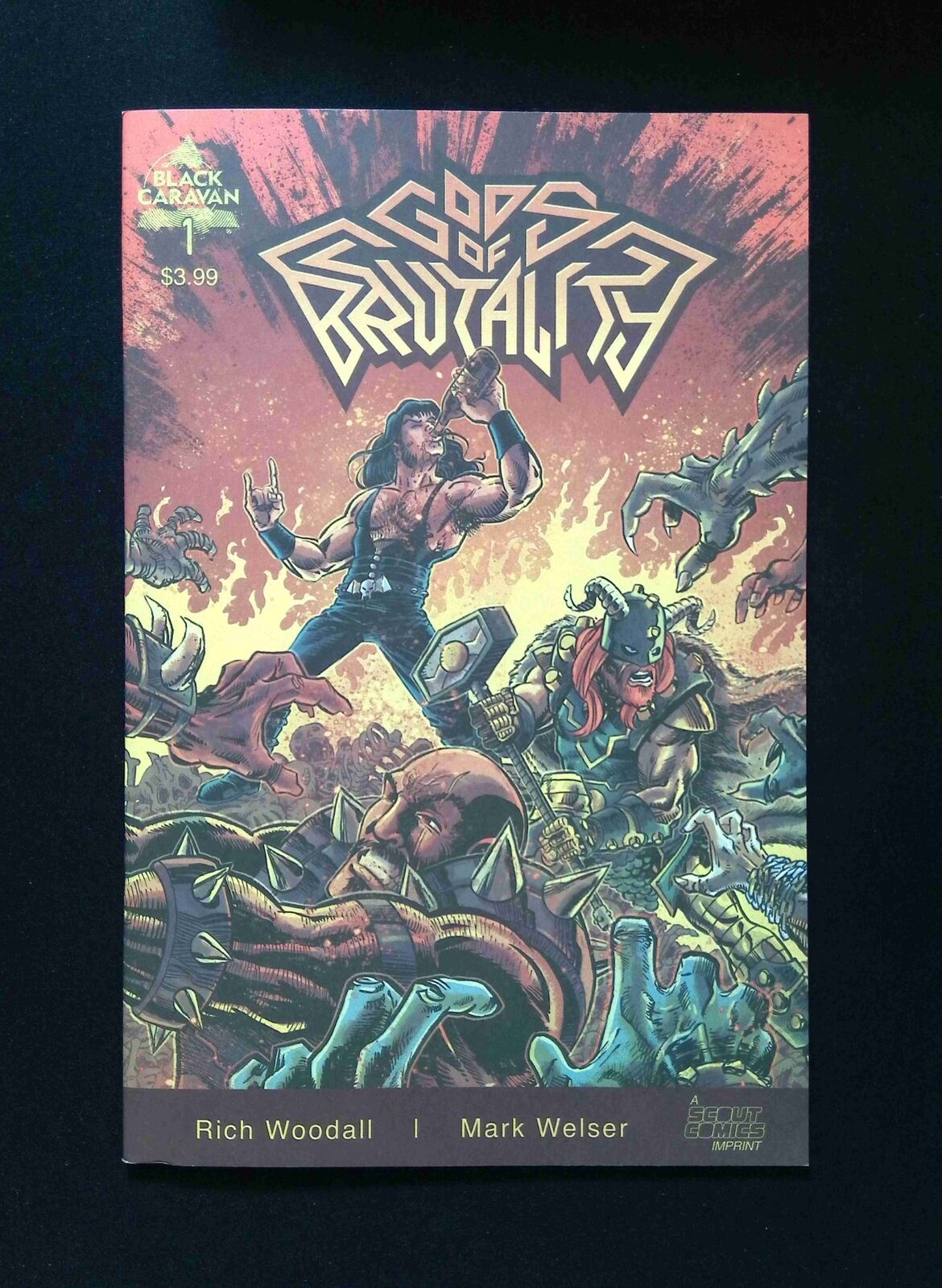 Gods Of Brutality #1  Scout Comics Comics 2021 NM