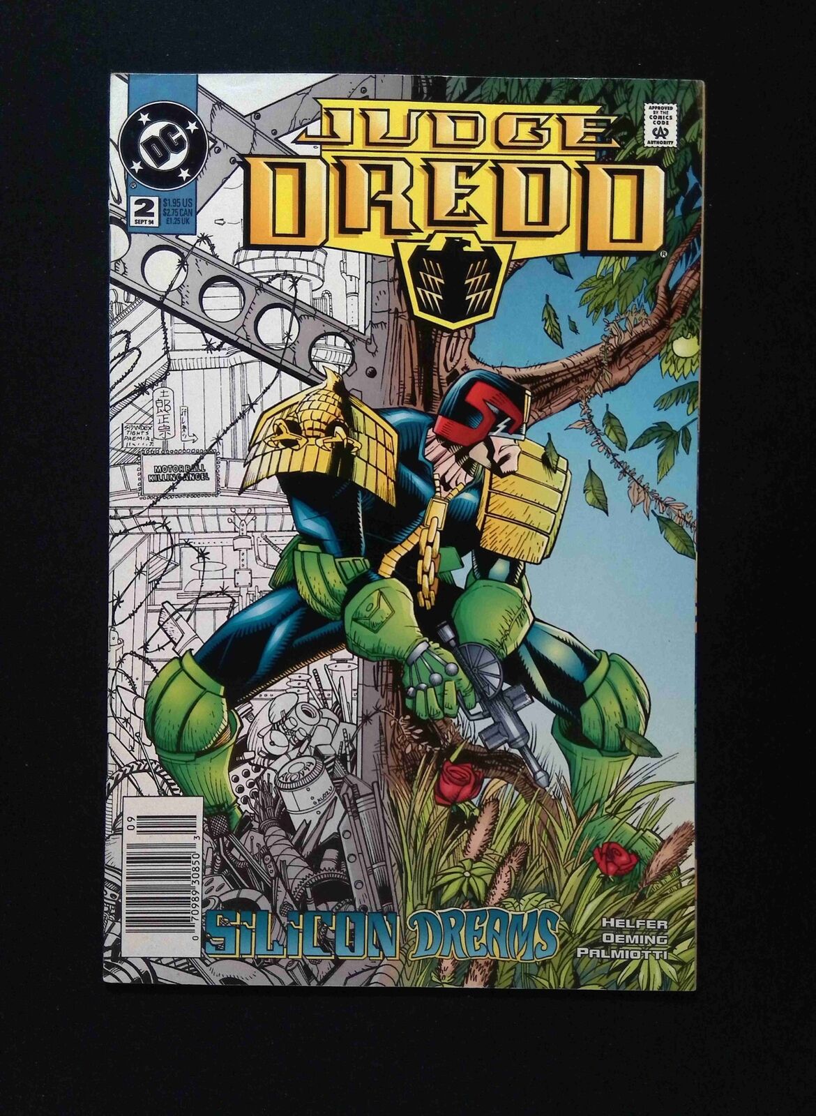 Judge Dredd #2  DC Comics 1994 VF+ Newsstand