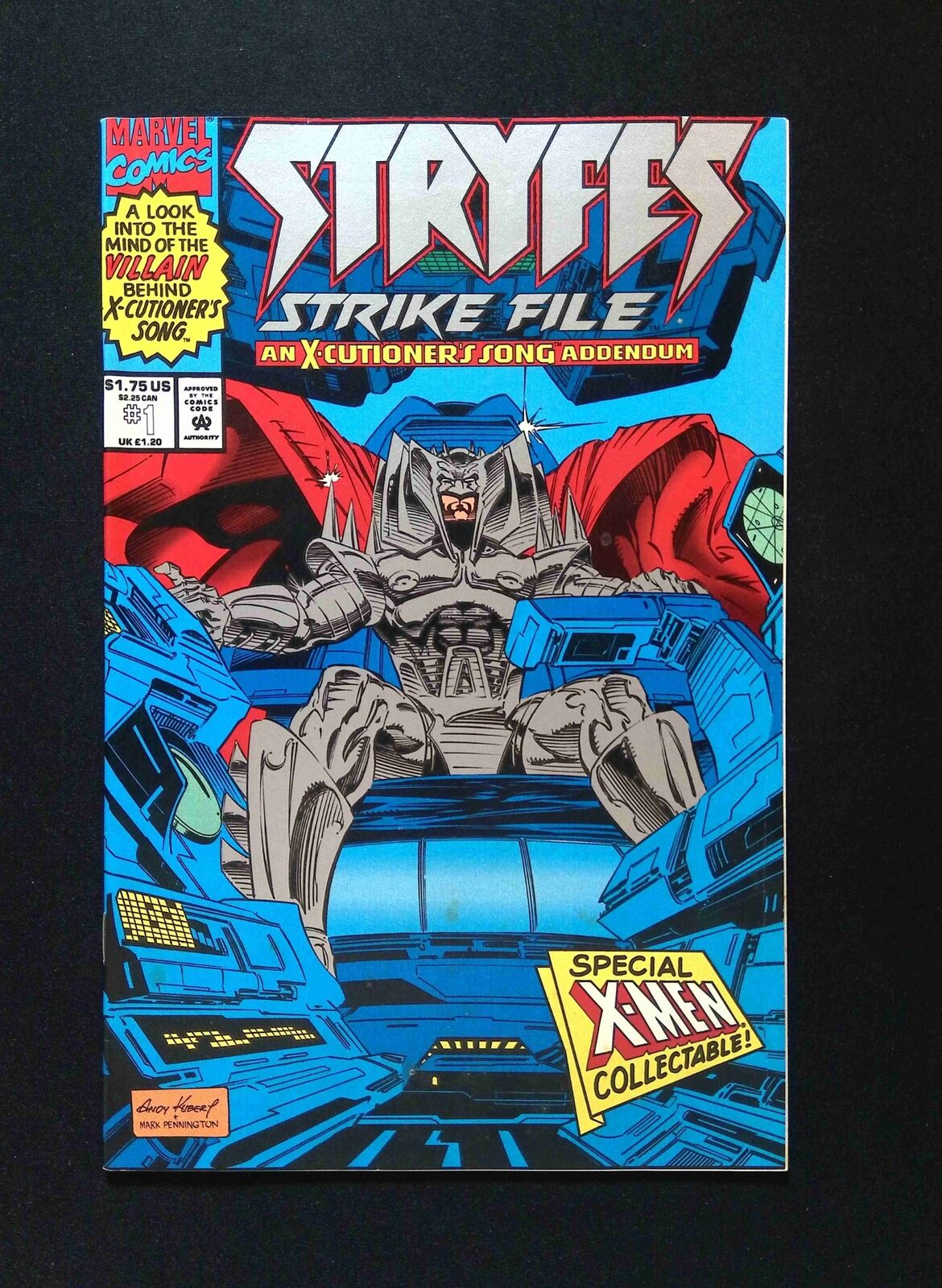 Stryfe's Strike File #1  Marvel Comics 1993 NM-