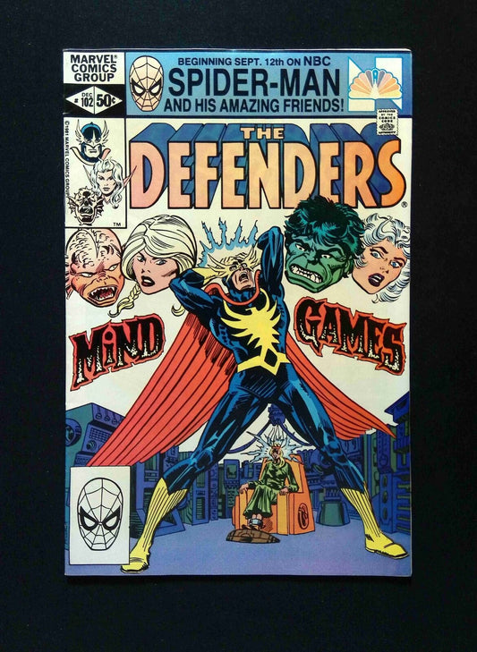 Defenders #102  Marvel Comics 1981 FN/VF  WHITMAN VARIANT