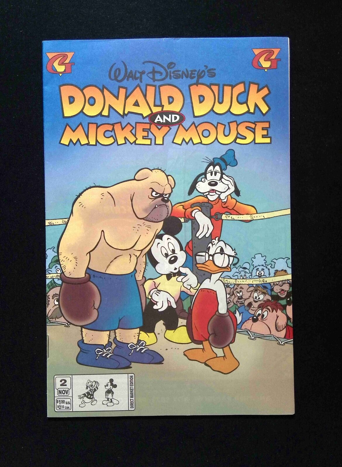 Donald Duck And Mickey Mouse #2  Gladstone Comics 1995 FN+