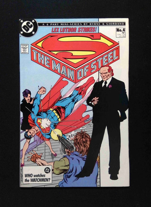 Man Of Steel #4  DC Comics 1986 VF+