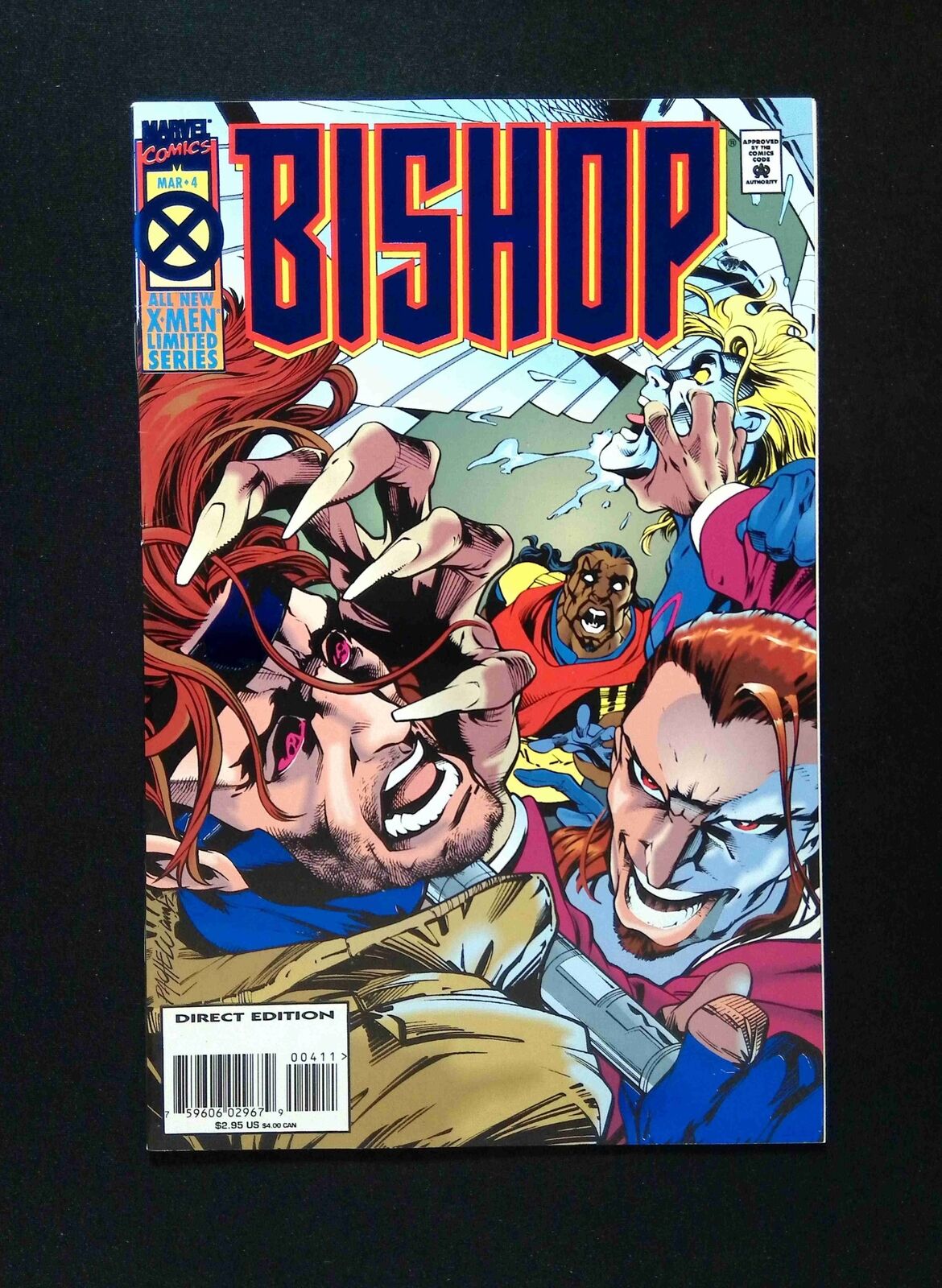 Bishop #4  Marvel Comics 1995 VF