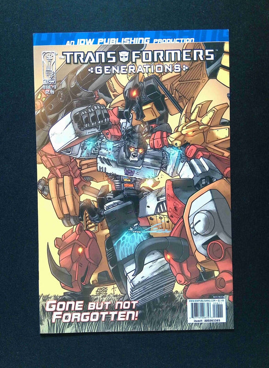 Transformers Generation #8  IDW Comics 2006 VF/NM