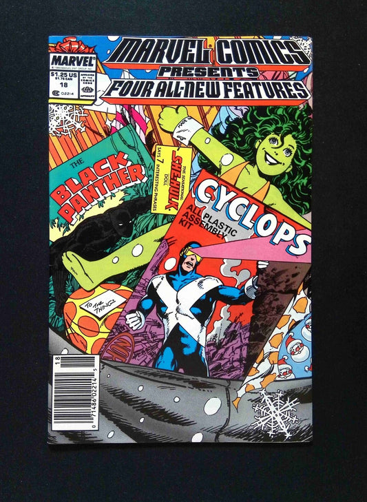 Marvel Comics Presents #18  Marvel Comics 1989 VF+ NEWSSTAND