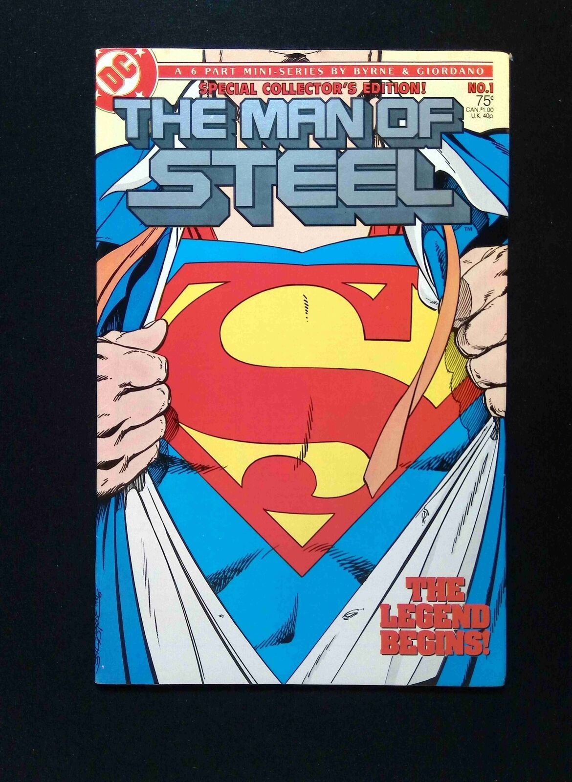 Man Of Steel #1  DC Comics 1986 VF