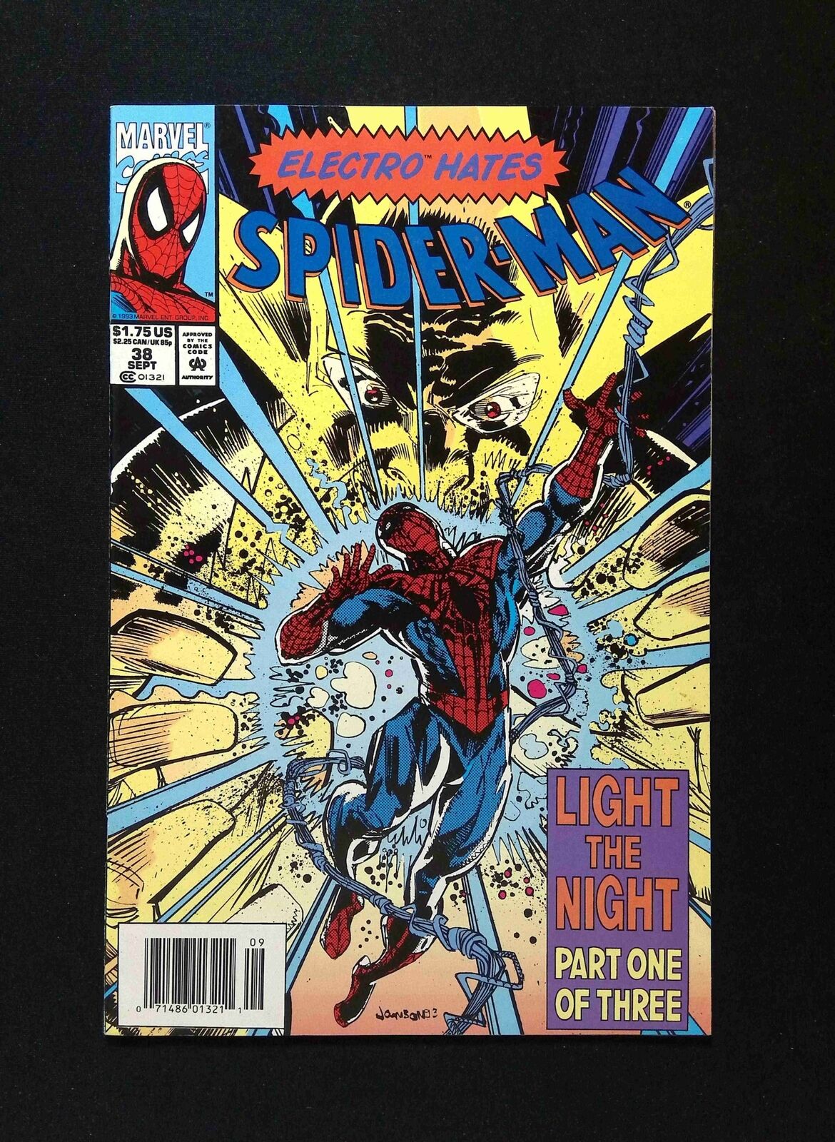 Spider-Man #38  Marvel Comics 1993 VF+ Newsstand