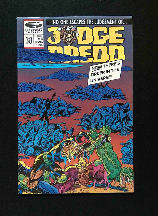 Judge Dredd #38  Quality Comics 1989 VF+