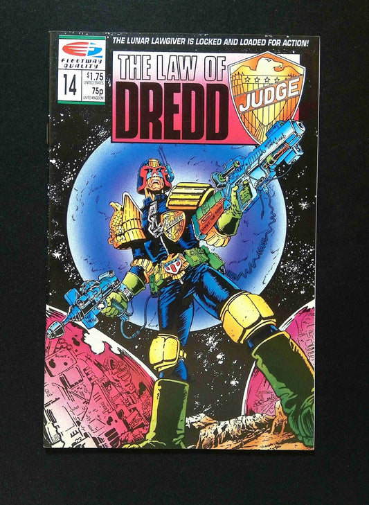 Law Of Dredd #14  Fleetway/Quality Comics 1990 VF+