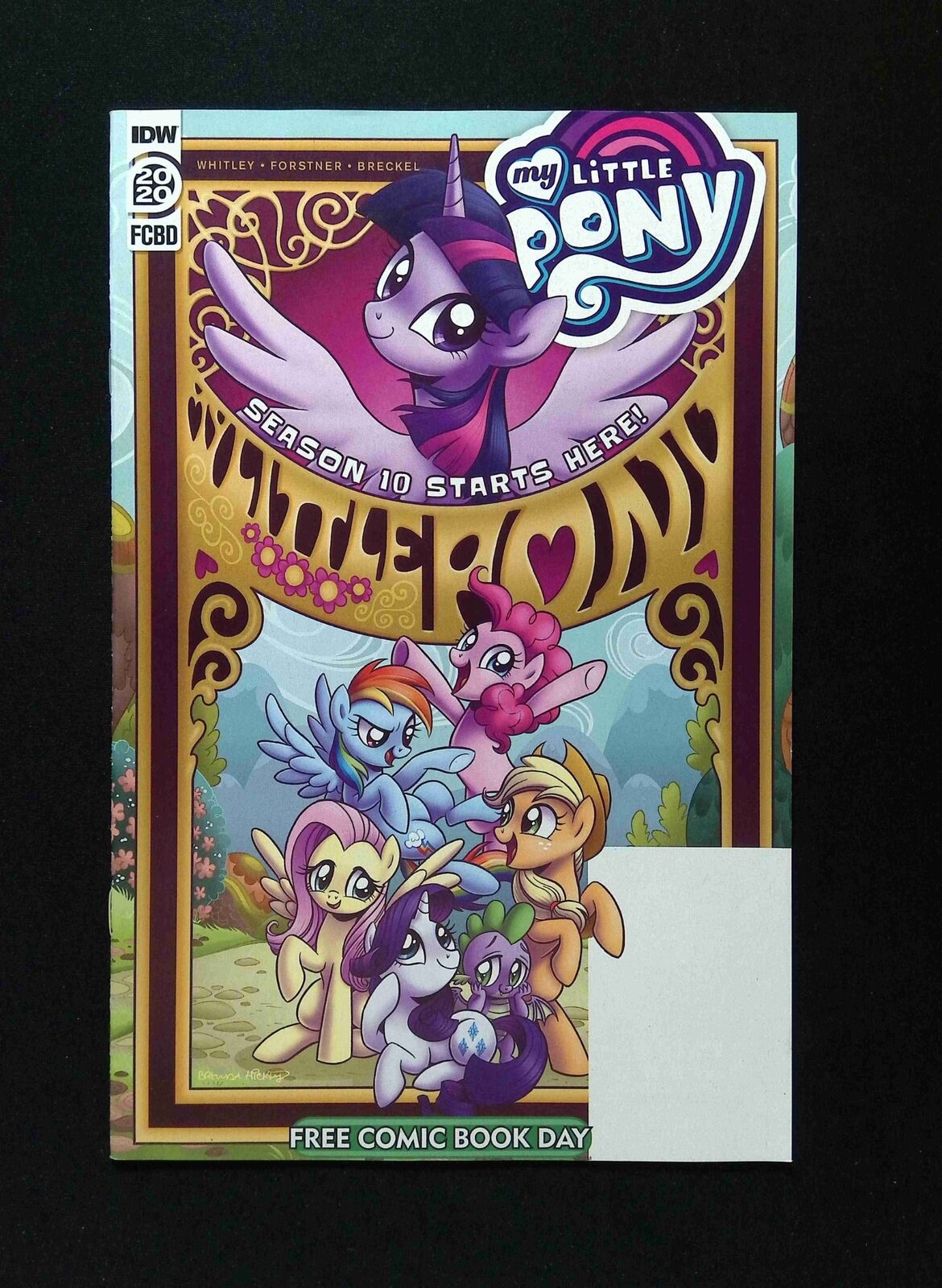 My Little Pony Friendship is Magic #1  IDW Comics 2020 NM  FCBD