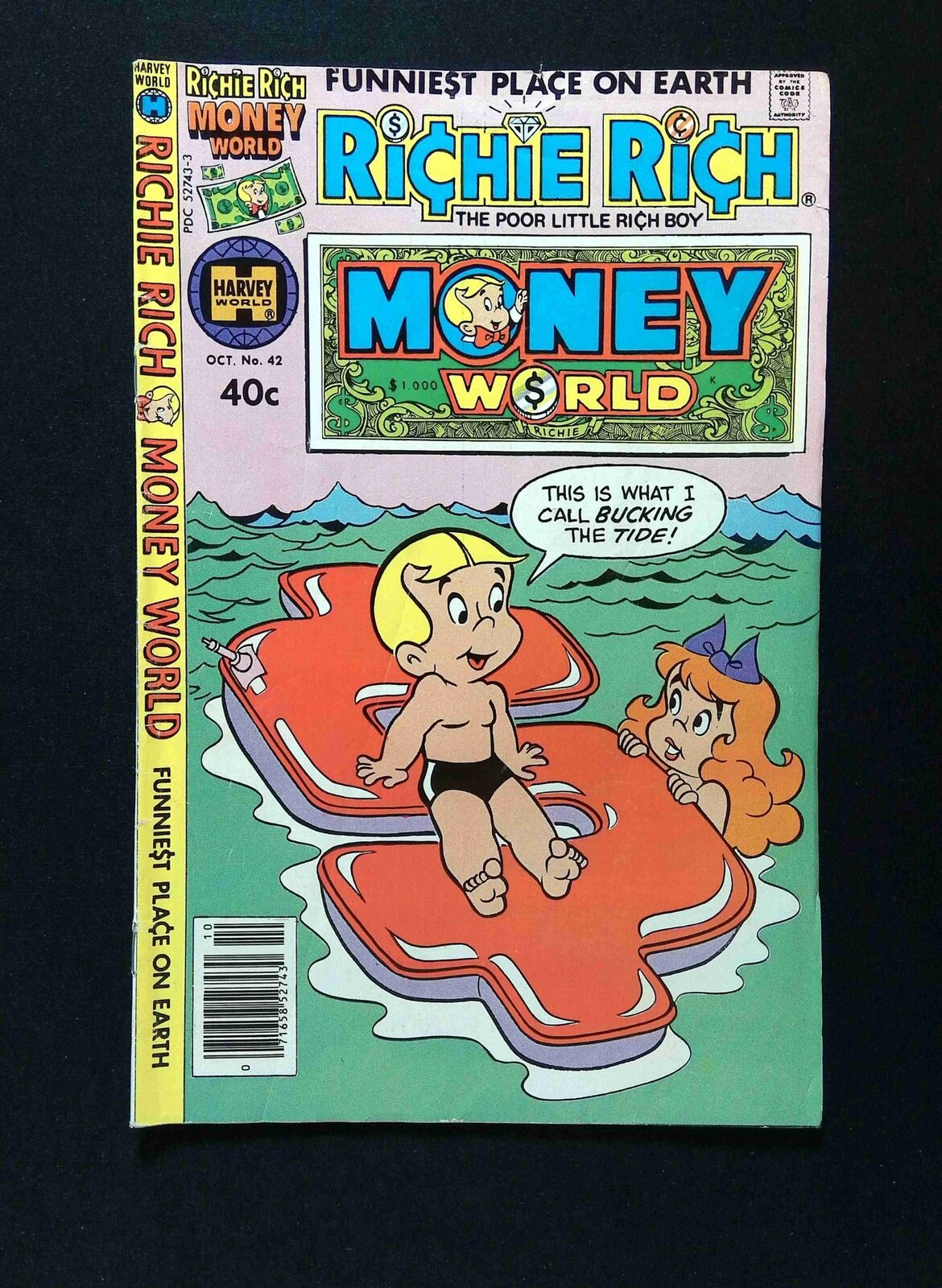 Richie Rich Money World #42  Harvey Comics 1979 FN Newsstand