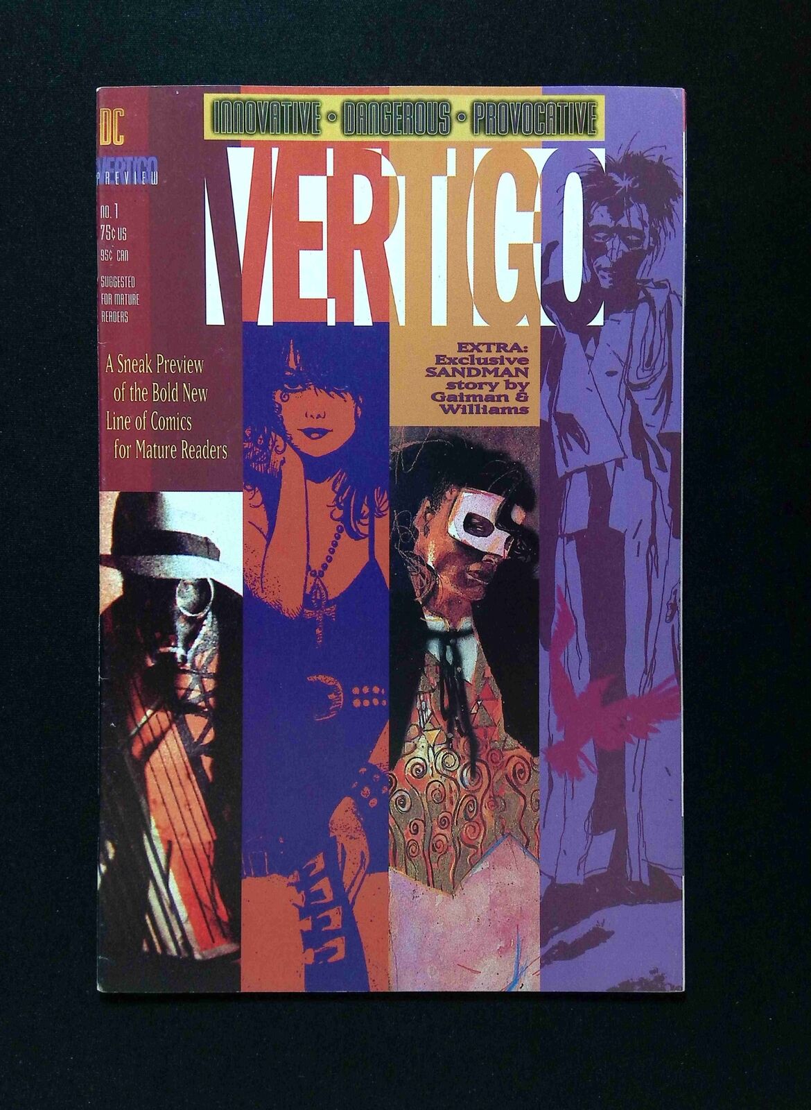 Vertigo Preview #1  DC/Vertigo Comics 1992 VF+