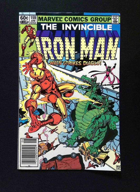 Iron Man #159  Marvel Comics 1982 VF- Newsstand