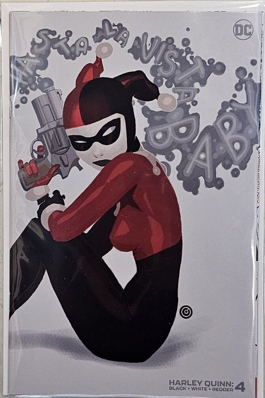 HARLEY QUINN BLACK WHITE REDDER #4 DC CHRIS BACHALO VARIANT 10/17/23 NM