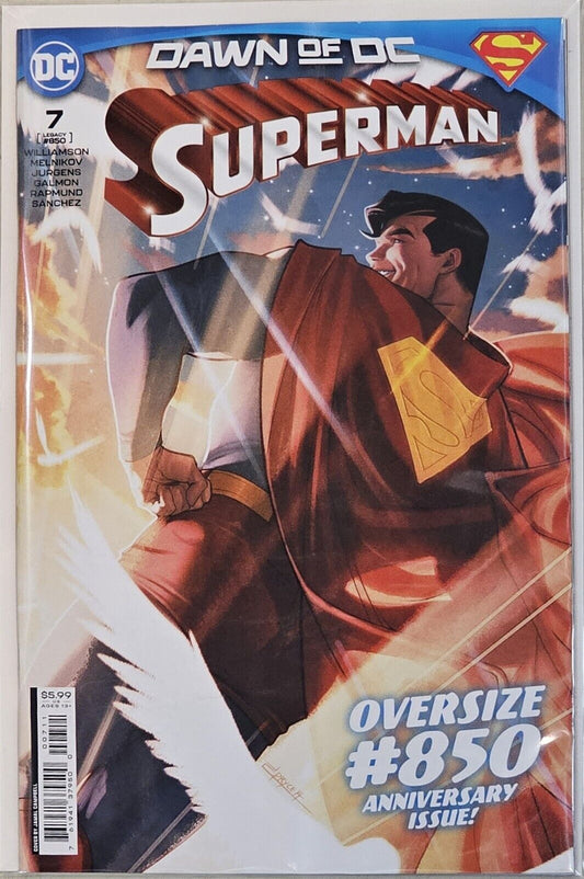 SUPERMAN #7A DC COMICS 10.17.23 JAMAL CAMPBELL NM