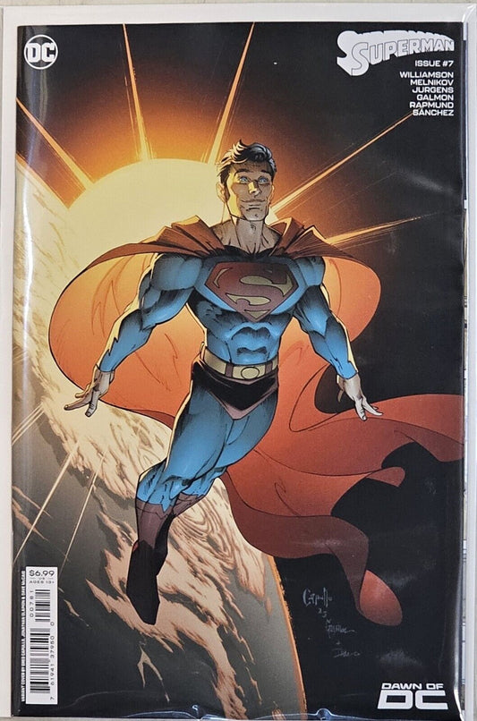 SUPERMAN #7 DC COMICS 10.17.23 CAPULLO, GLAPION AND MCCAIG VARIANT NM