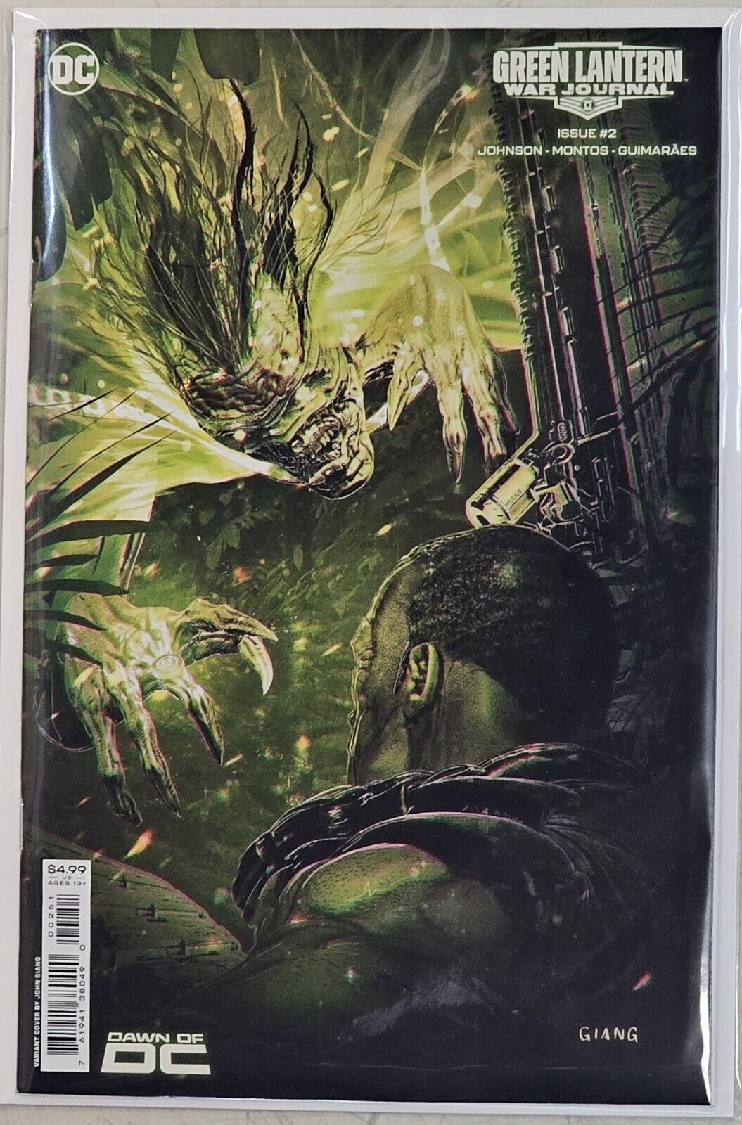 GREEN LANTERN WAR JOURNAL #2 DC COMICS JOHN GIANG VARIANT 10/17/23 NM/NM+