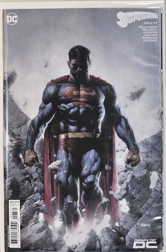 SUPERMAN #7 DC COMICS 10.17.23 DAVID FINCH VARIANT NM
