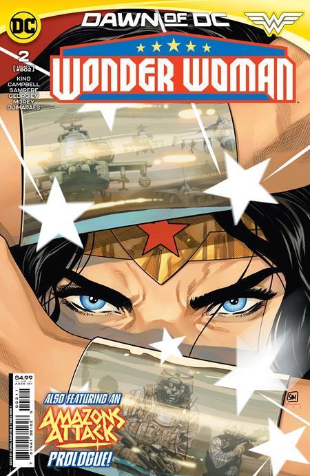 WONDER WOMAN #2 CVR A DANIEL SAMPERE DC 2023 NM